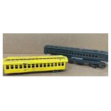 Diecast toy train cars