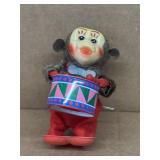 Wind up, monkey playing drum