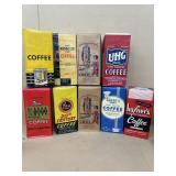 Advertising coffee labels, uncle Bill's, H