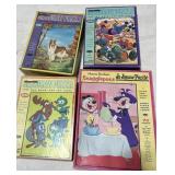 Lassie , Woody woodpecker, Bullwinkle and