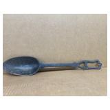 Cast aluminum large spoon