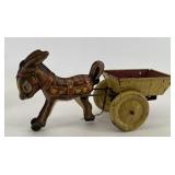 Marx TIN toy, donkey and cart
