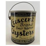 Crescent brand saltwater oysters, advertising