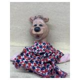 1950s vintage hand puppet