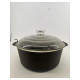 Wagner cast-iron pot with lid