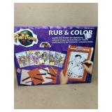 1993 the Flintstones rub and color