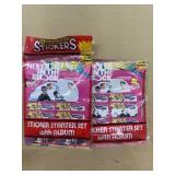 New kids on the Block playing activities stickers