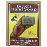Dutch hand soap, advertising newer sign