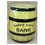 J . Chein happy days bank barrel.