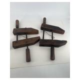 (2) wood clamps