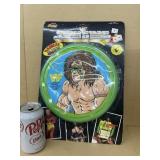 WWF ultimate Warrior frisbee