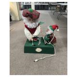 Animated Santa golfer