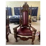 Lion head chairs