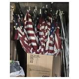 US flags
