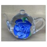 Teapot ring holder paperweight