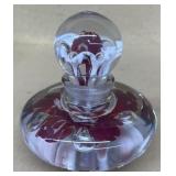 Perfume bottle paperweight