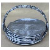 Rodney Kent handcrafted mid-century coasters