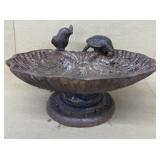 Cast-iron birdbath small size