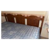 King size Bed w/ matttress & box spring