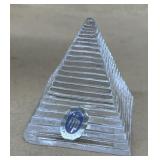 Sweden, pyramid paperweight