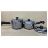 Revereware Pots and pans