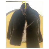 Vintage Fur Coat, Size Large