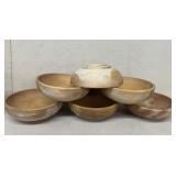 Wooden bowls made in Japan