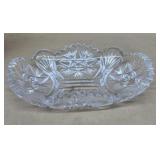 Cut glass dish