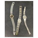 (3) watches citizens SEIKO and pulse women