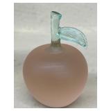 Crowning touch Apple paperweight