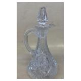 Fancy Cut glass cruet
