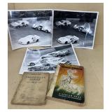 Black and white racing photo eight by tens jokes