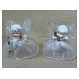 Vintage Christmas angel ornaments