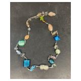 Glass beaded necklace