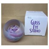VENUS glass eye studio paperweight
