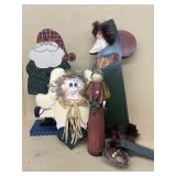 Christmas decorations wooden