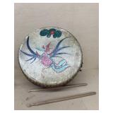 Antique Japanese drum