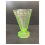 Green uranium glass