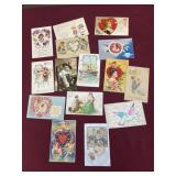 Early valentine postcards