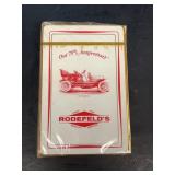 RODEFELDS  factory sealed plane cards 75th