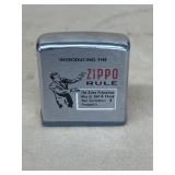 Zippo ruler