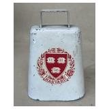 Cowbell with Harvard emblem