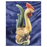 Chicken figurine early made in Japan