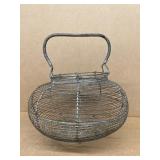 Wire egg basket