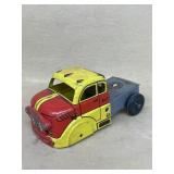 Dodge tin toy truck no front wheels