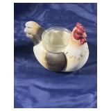 Chicken candle holder