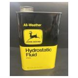 John Deere hydrostatic fluid advertising can