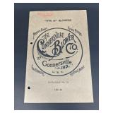Connersville blower Company, Connersville,