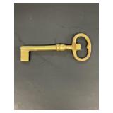Large brass key