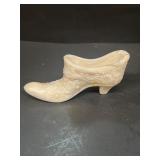 Glass shoe does have a crack